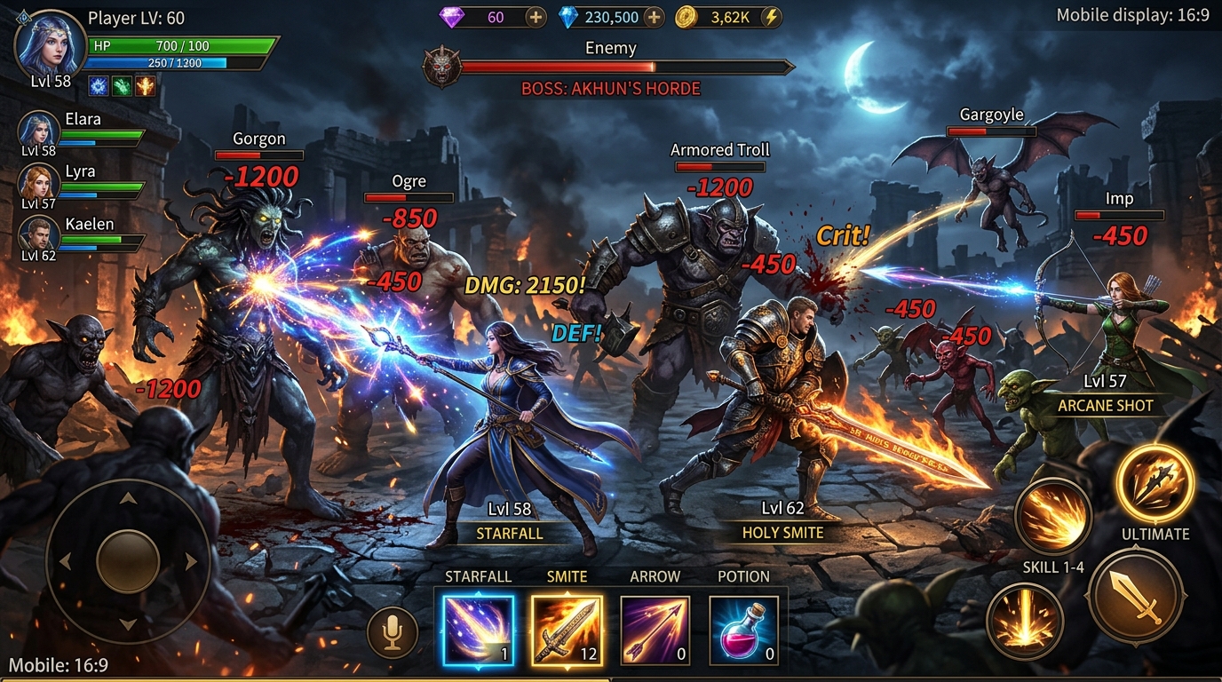 Hero Myth - X Hero 截图示意(案例为脱敏示意)